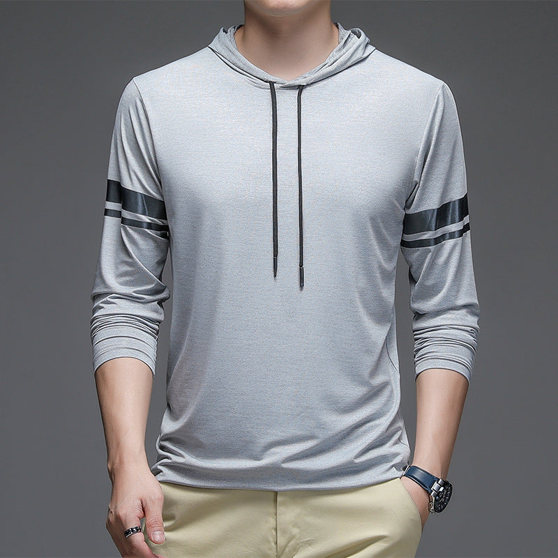 Herren Sport Hoodie atmungsaktiv Funktionsshirt Modern