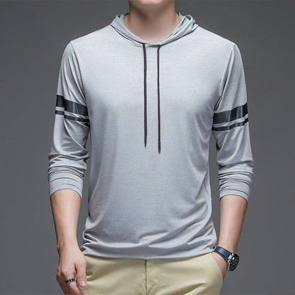 Herren Sport Hoodie atmungsaktiv Funktionsshirt Modern
