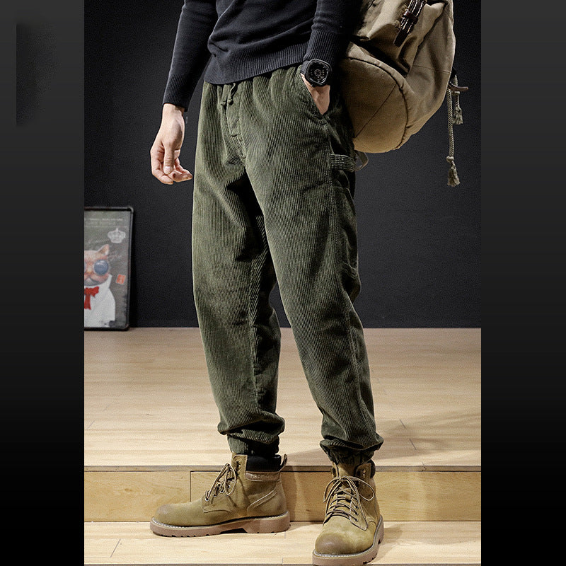 Herren Cordhosen Elastisch Komfortabel Mit Taschen