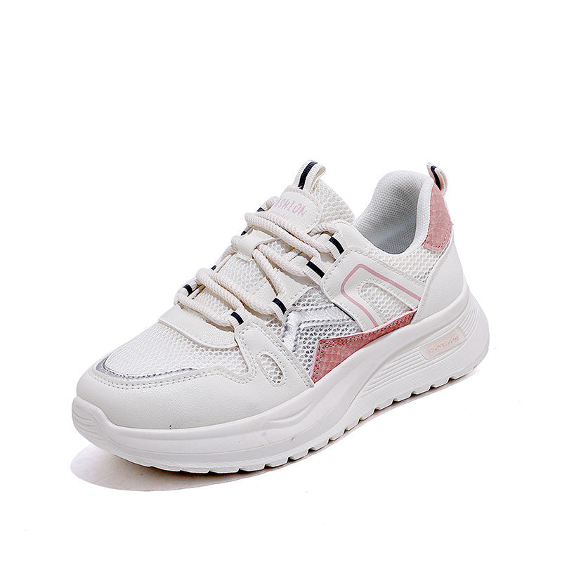 Damen Sneaker Atmungsaktiv Mesh Stoßdämpfend