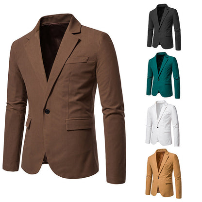 Herren Blazer Modern Slim Fit mit Taschen