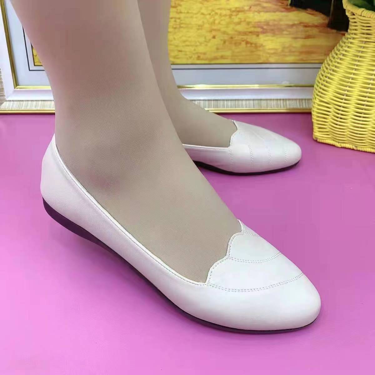 Damen Ballerinaschuhe Elegantes Design Komfortabel - BerlinGlamour