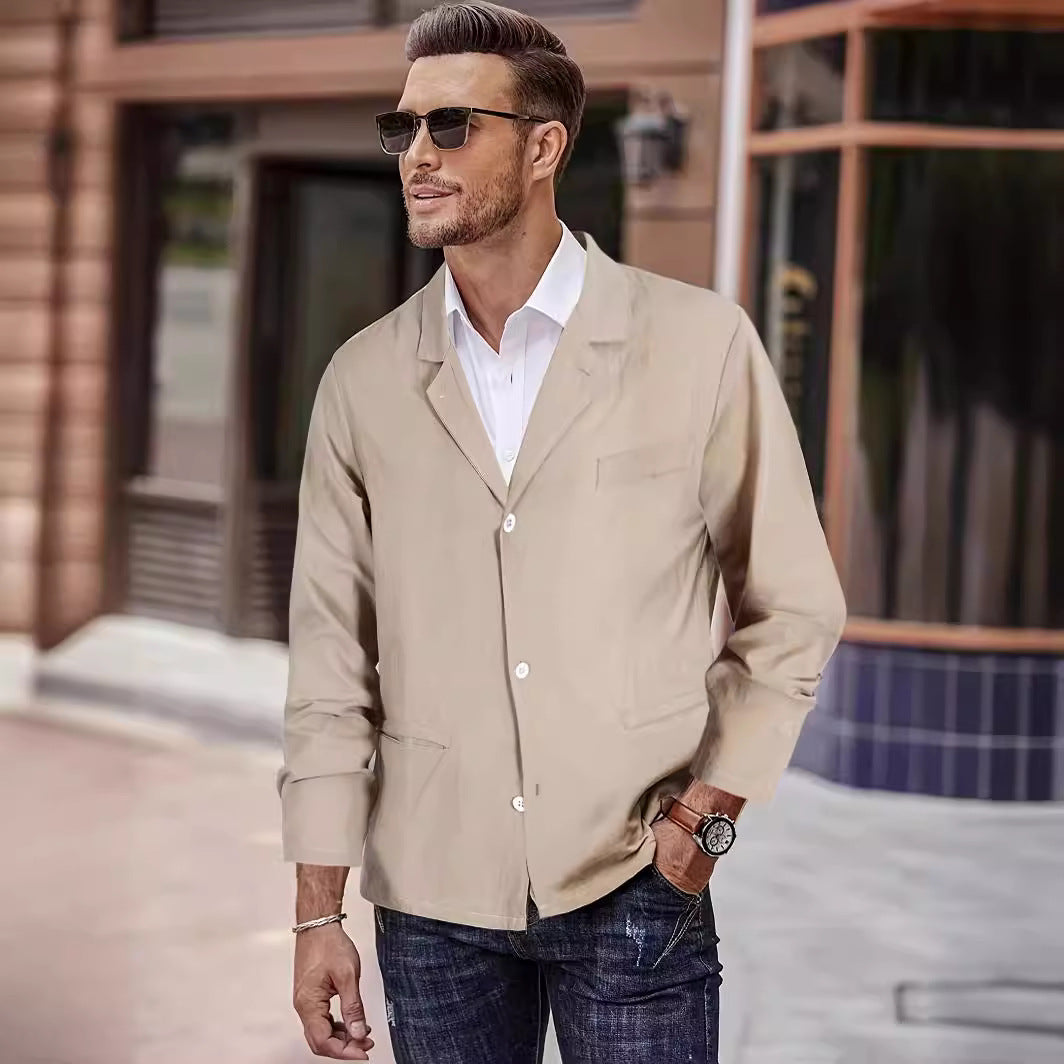 Herren Blazerjacke Slim Fit Leicht Modern - BerlinGlamour