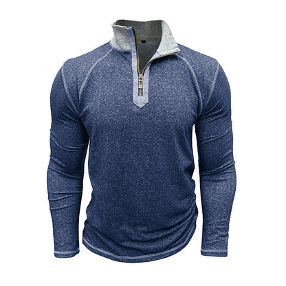 Herren Thermopullover Stehkragen Functional Warm