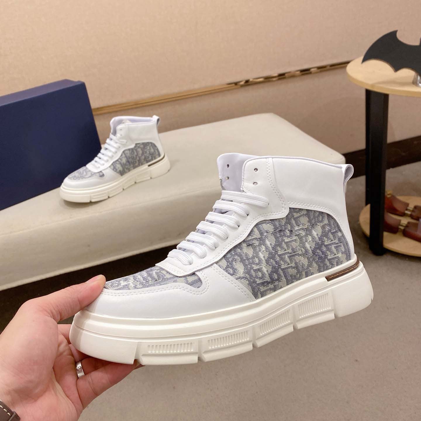 Damen High-Top Sneaker Modisch Strapazierfähig
