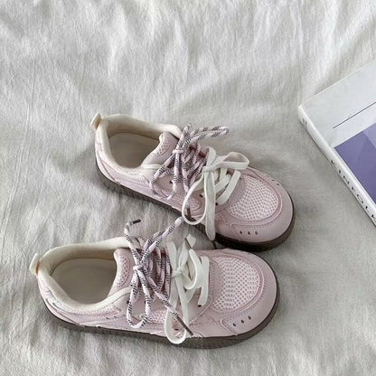 Damen Sneaker Atmungsaktiv mit Dämpfung und Schnürsystem