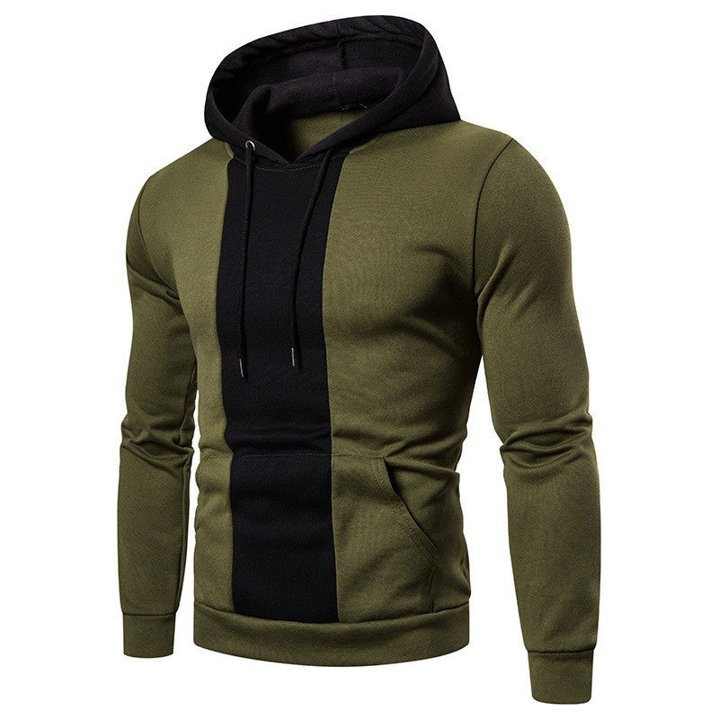 Herren Kapuzenpullover Farbblock Design Modern Trendy - BerlinGlamour