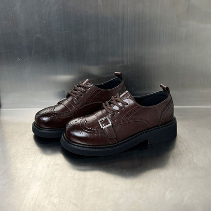 Damen Schnürschuhe Elegante Modisch Robust