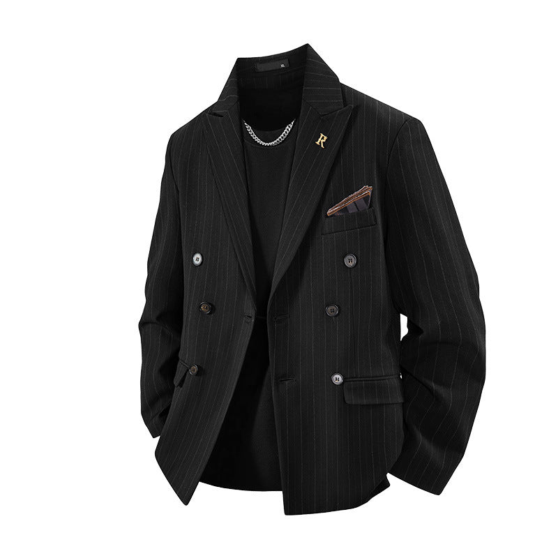 Herren Blazer Kariert Elegant Modern