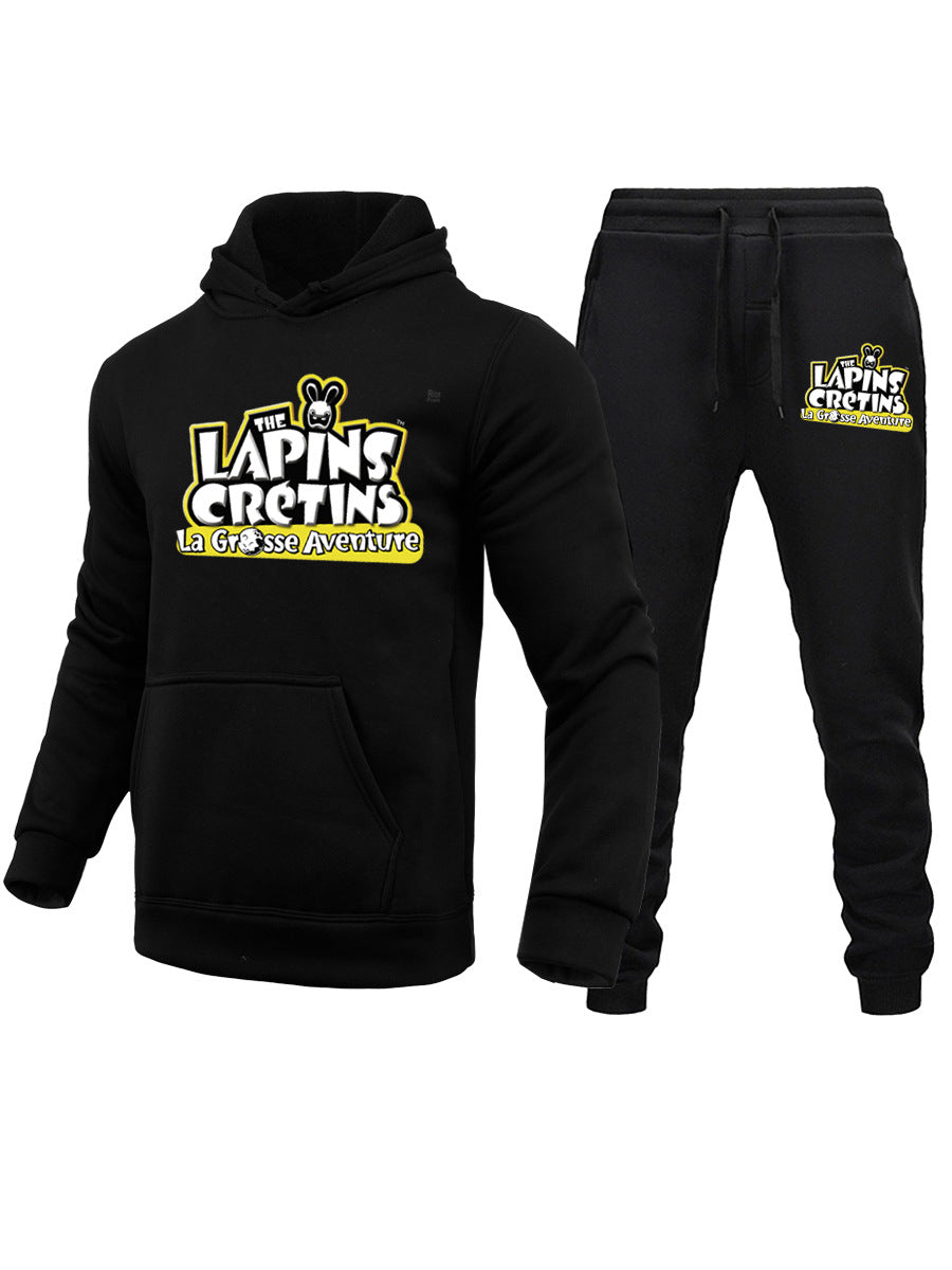 Herren Jogginganzug Set mit auffälligem Print Modern Style