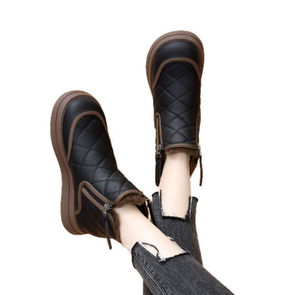 Damen Winterboots Warm Gefüttert Waterproof