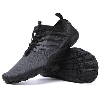 Damen Wasserschuhe Elastisch Rutschfest Sportlich