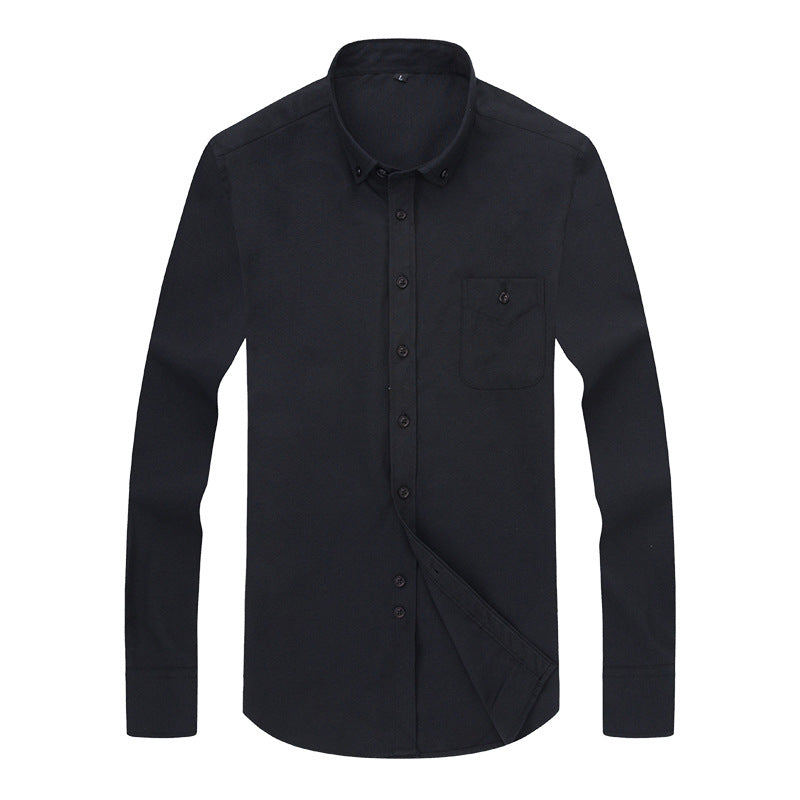 Herren Hemd Business Style Button Down Kragen