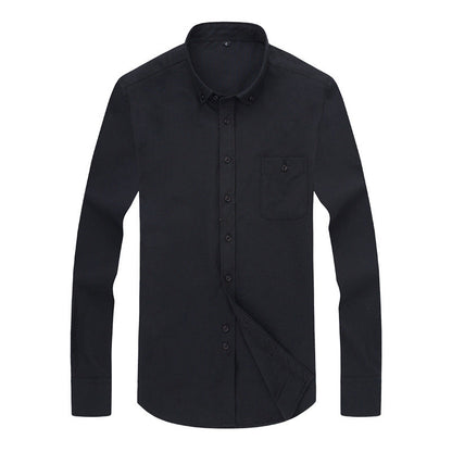 Herren Hemd Business Style Button Down Kragen