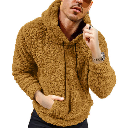 Herren Kapuzenpullover Teddyfell Warm Elegant