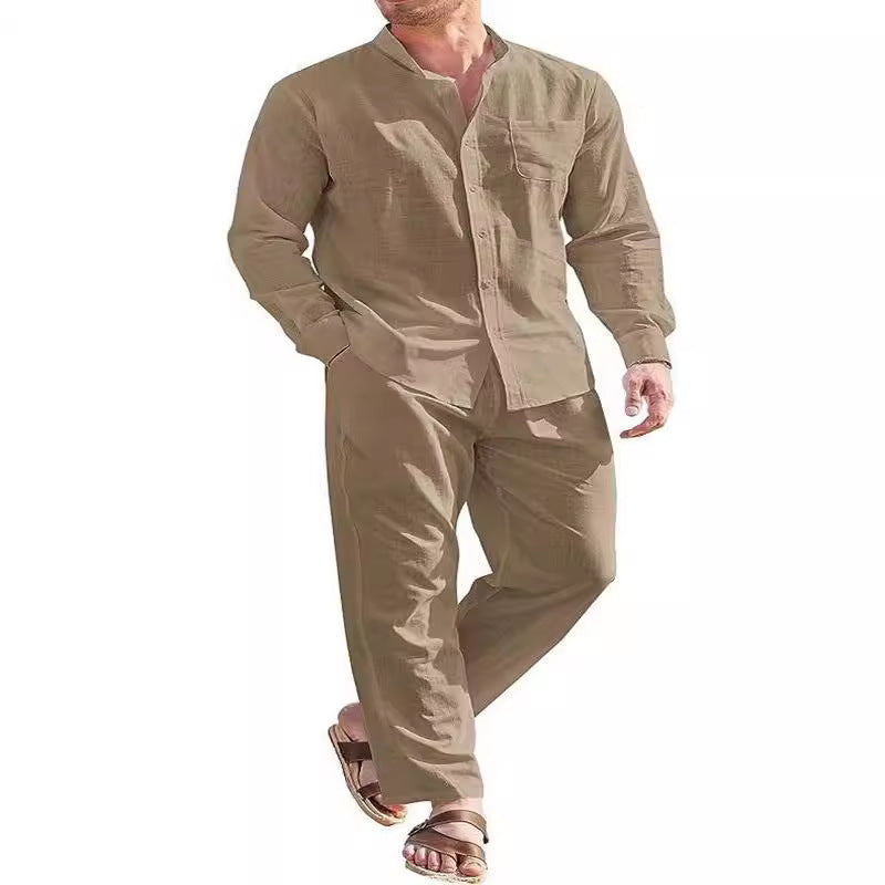 Herren Hemd Langarm Elegant mit passender Hose