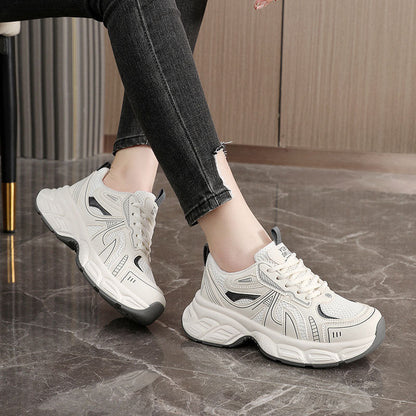 Damen Sneaker Sportlich Atmungsaktiv Trend
