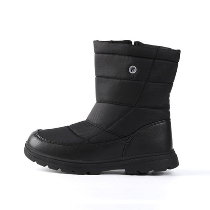 Damen Winterstiefel Isoliert Rutschfest Schnellverschluss