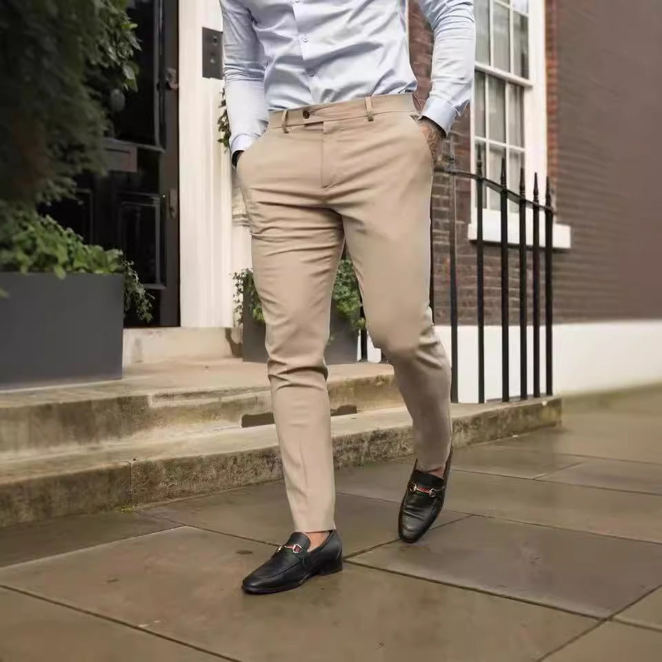 Herren Anzughose Slim Fit Komfortabel Elegant - BerlinGlamour