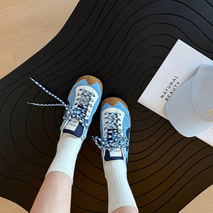 Damen Sneaker Sportlich Atmungsaktiv Weiße Schuhe