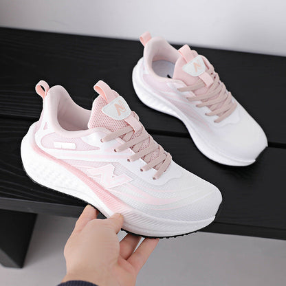 Damen Laufschuhe Atmungsaktiv Mesh Leicht Gepolstert
