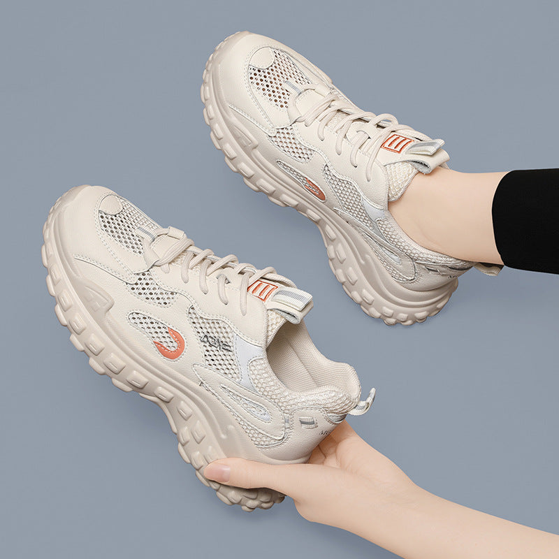 Damen Sneaker Sportschuhe Atmungsaktiv Komfortabel