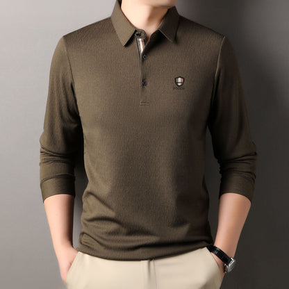 Herren Poloshirt Langarm Elegant Sportlich Berlin