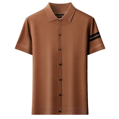 Herren Polohemd Kurzarm Elegant Modern Sportlich