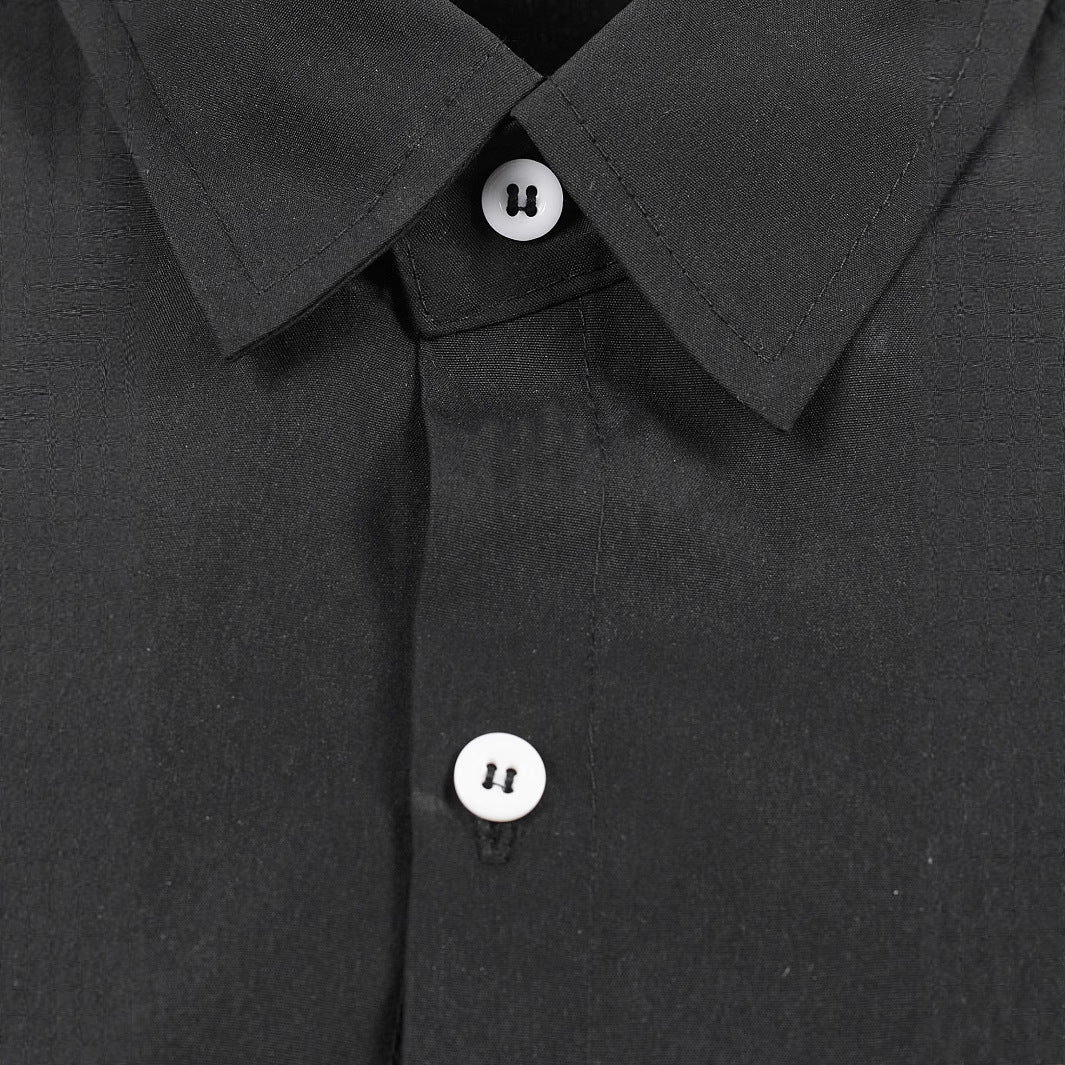 Herren Langarmhemd Asymmetrisch Modern Trendy