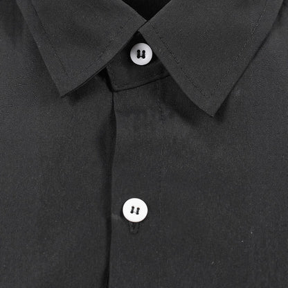 Herren Langarmhemd Asymmetrisch Modern Trendy