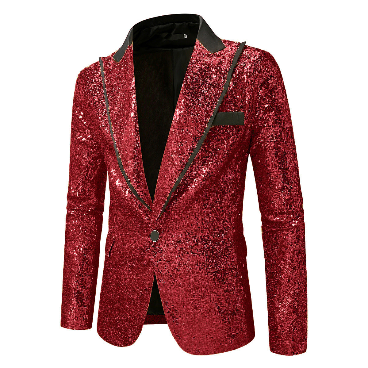 Eleganter Herren Blazer mit Pailletten Glitzer Effekt