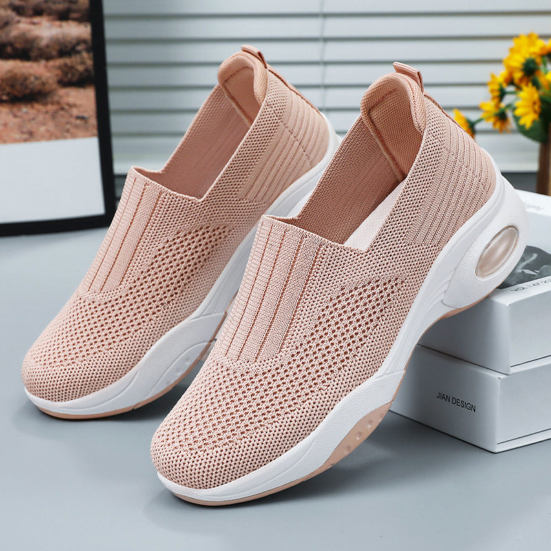 Damen Laufschuhe Komfortabel Leicht Slip-On Sneaker