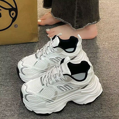 Damen Sneaker Futuristisch Mode Schuhe Sportlich - BerlinGlamour