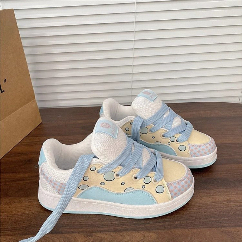 Damen Sneaker Bequem Verspielt Fashion Sport