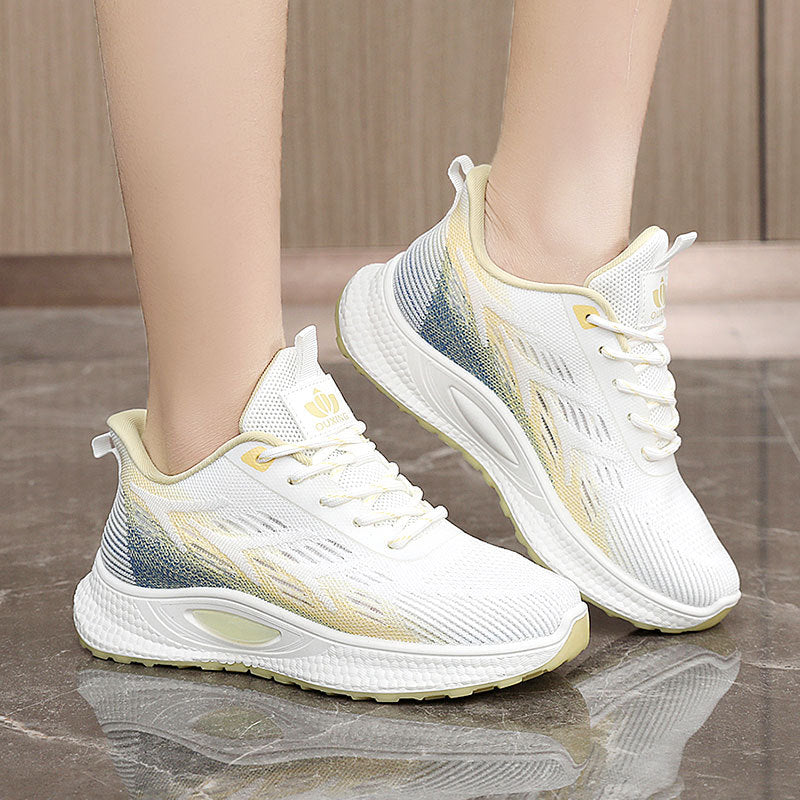 Damen Laufschuhe Sportlich atmungsaktiv Rutschfest