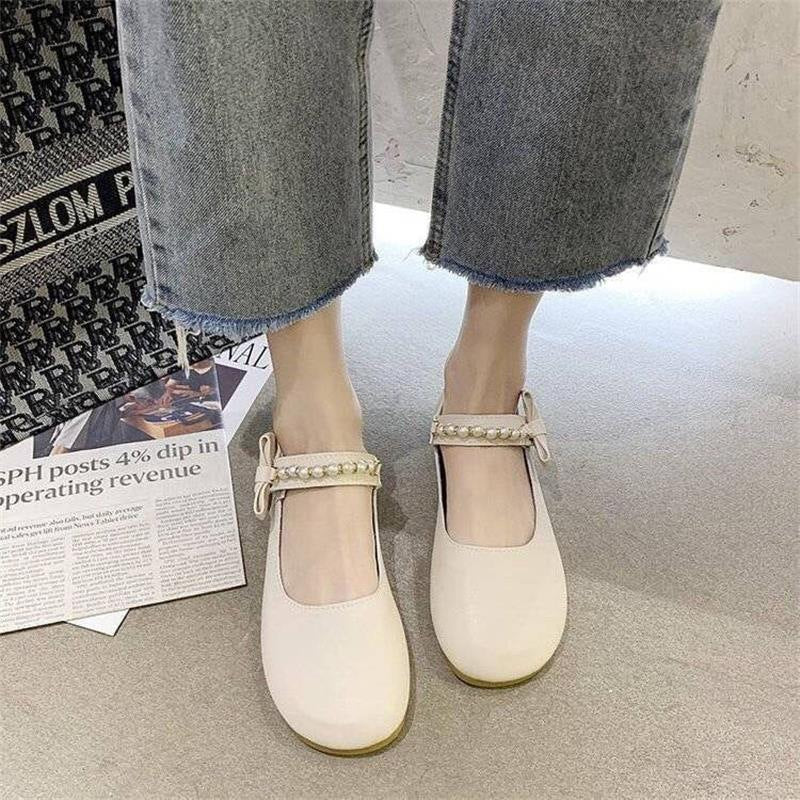 Damen Clogs Elegante Perlen Schuhe Modern - BerlinGlamour