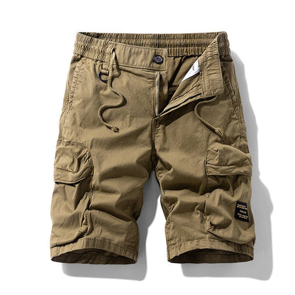 Herren Cargo Shorts Bequem Mit Seitentaschen