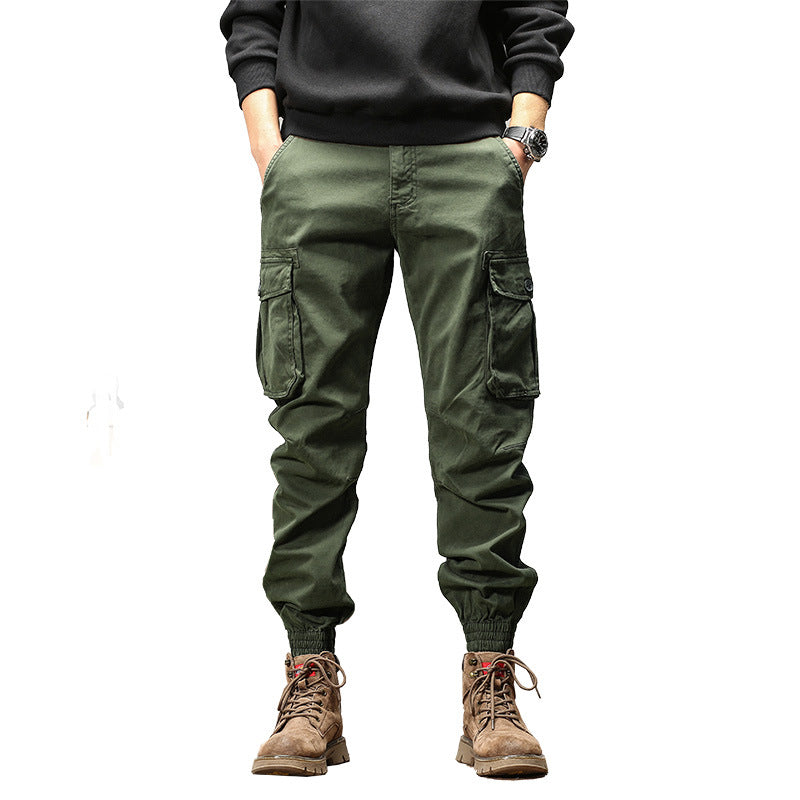 Herren Cargo-Hose Elastisch Praktisch mit Seitentaschen