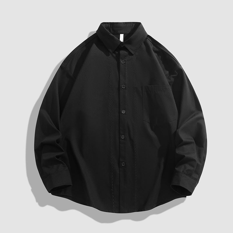 Herren Overshirt Lässig Bequem Mit Brusttasche