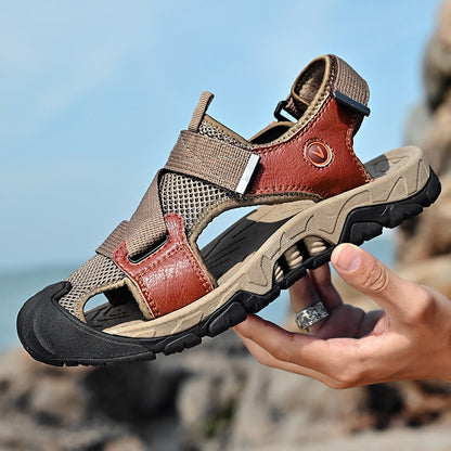 Herren Outdoor-Sandalen Sportlich Rutschfest Verstellbar - BerlinGlamour