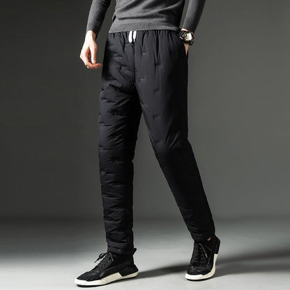 Herren Jogginghose Warm Isoliert Fleece Innenstoff