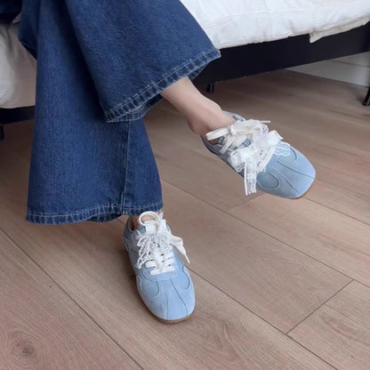 Damen Sneaker Modisch mit Verzierungen Bequem