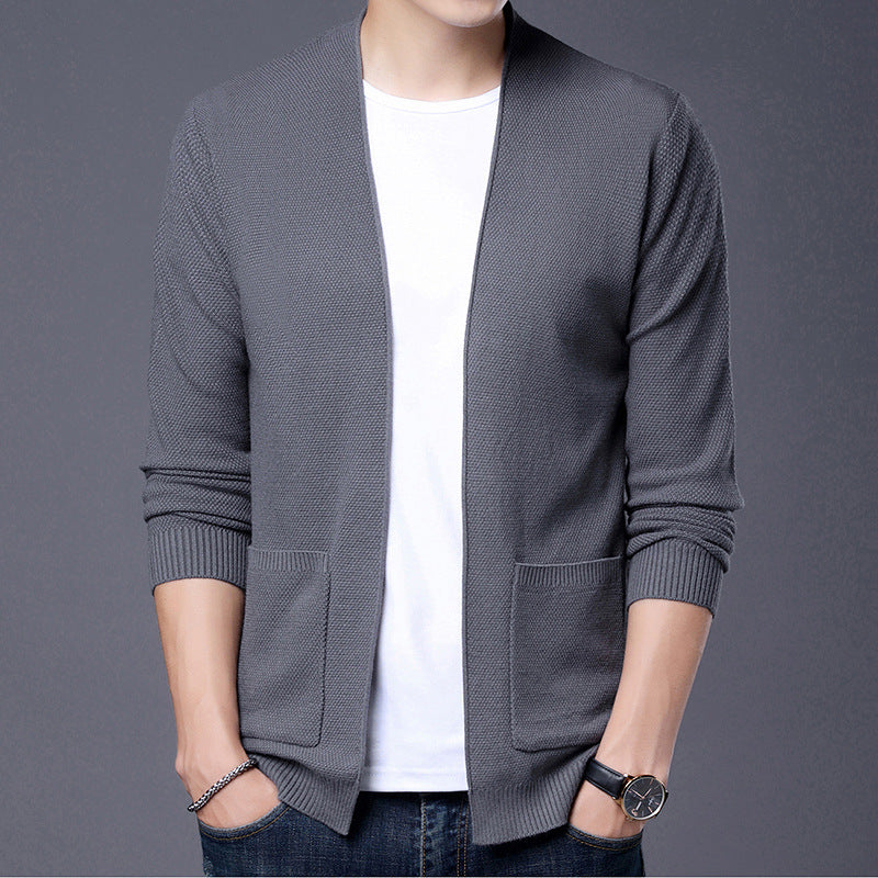 Herren Strickjacke Modern Lässig Casual