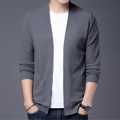 Herren Strickjacke Modern Lässig Casual