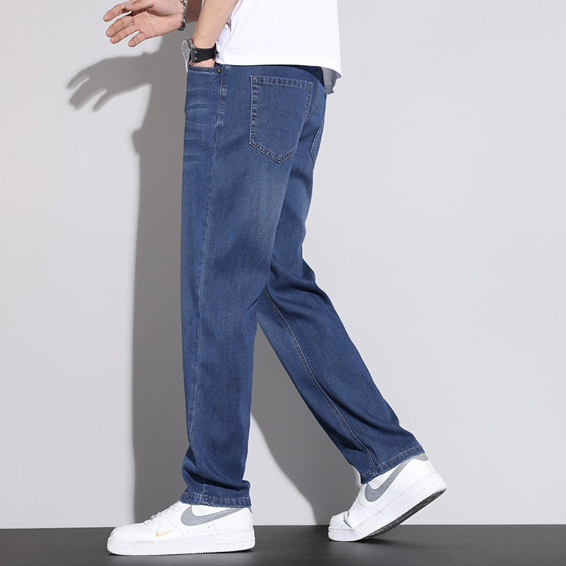 Herren Jeanshose Bequem Relaxed Fit Modern