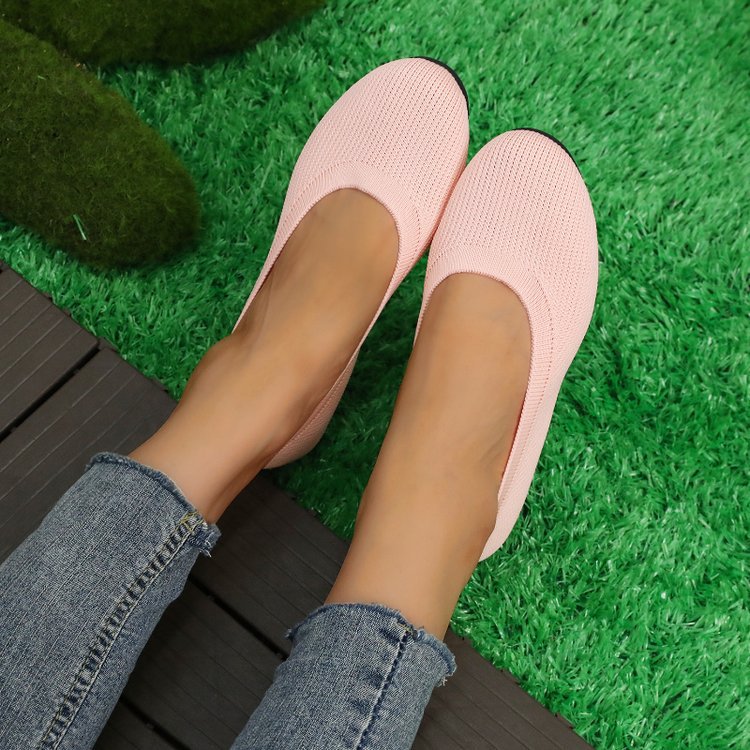 Damen Bequeme Slip-On Ballerinas BerlinGlamour → Bequeme Damen Ballerinas Slip-On Schuhe Elegant