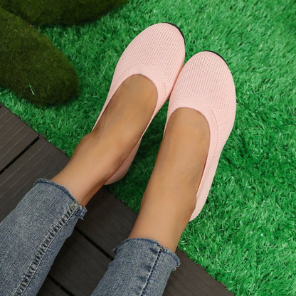 Damen Bequeme Slip-On Ballerinas BerlinGlamour → Bequeme Damen Ballerinas Slip-On Schuhe Elegant
