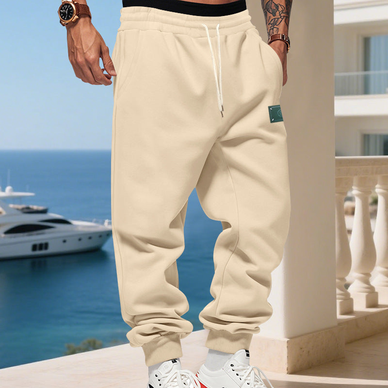 Herren Jogginghose Sportlich Relaxed Fit Bequem