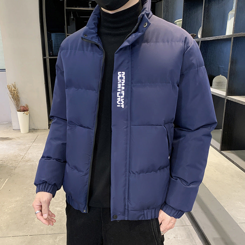 Herren Steppjacke Wärmeisoliert Winterjacke Schwarz - BerlinGlamour