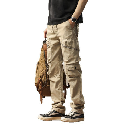 Herren Cargo-Hose Robust Vieltaschen Verstellbar Modern